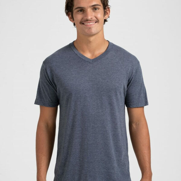 Men's Poly-Rich V-Neck T-Shirt Thumbnail