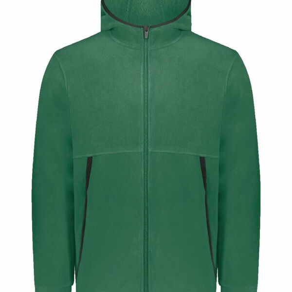 Unisex Eco Revive™ Polar Fleece Hooded Full-Zip Jacket Thumbnail