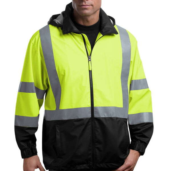 Ansi 107 Class 3 Safety Windbreaker Thumbnail