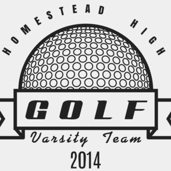 Golf Template DNT001 BW Thumbnail