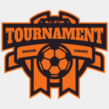 Tournament Soccer league logo template Thumbnail