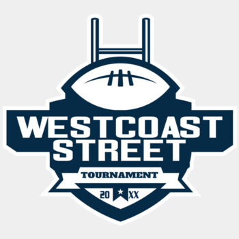 West Coast Street Tournament logo template Thumbnail