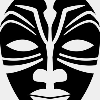 Maori Tribal Mask Thumbnail