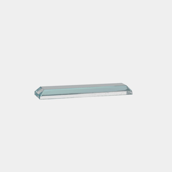 7 1/2" x 2 1/4" Tidal Series Jade Acrylic Award-Base Only Thumbnail