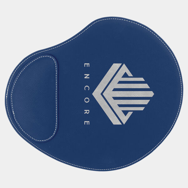 9" x 10 1/4" Laserable Leatherette Mouse Pad Thumbnail
