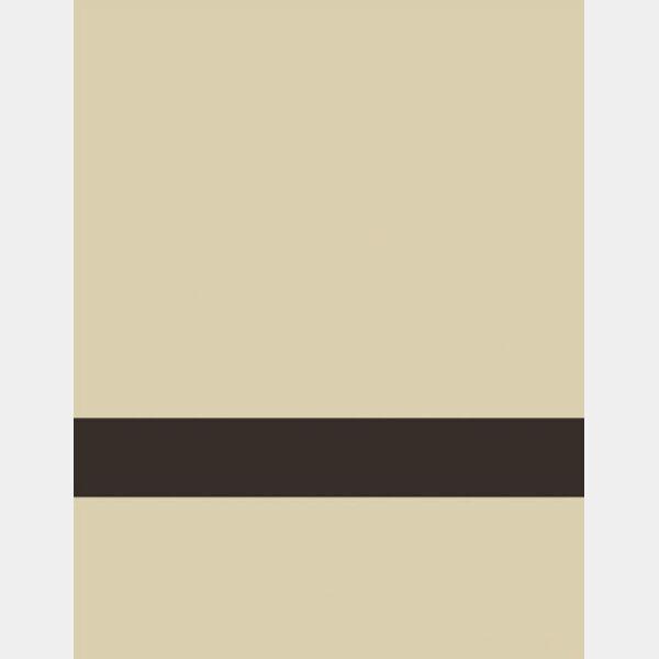 12" x 24" x 1/16" Beige/Chocolate Brown Matte Duets Laser XT Plastic Thumbnail