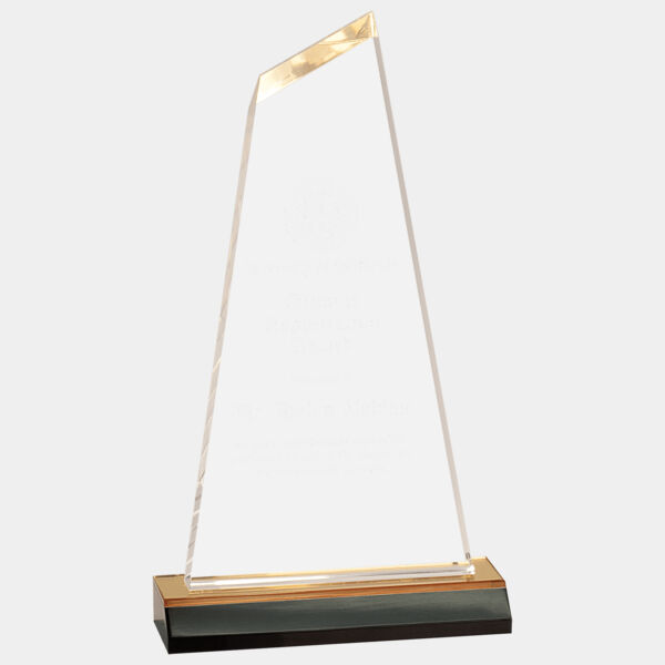 4 1/2" x 8" Reflection Optima Acrylic with 5" Mirror Base Thumbnail