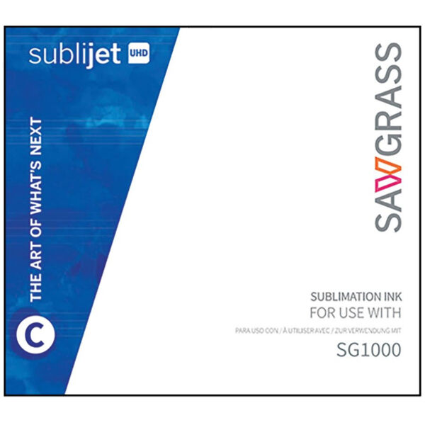 Cyan Sublijet UHD Ink Cartridge for Sawgrass 1000 70 ML Thumbnail
