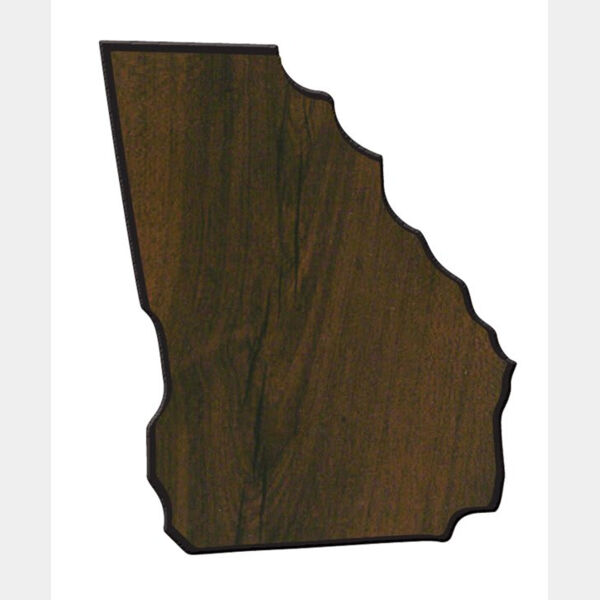 9" x 12" Finish Edge Georgia State Plaque Thumbnail