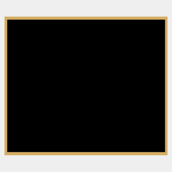 3 1/8" x 3 5/8" Laserable Brass Plaque Plate with Border Thumbnail