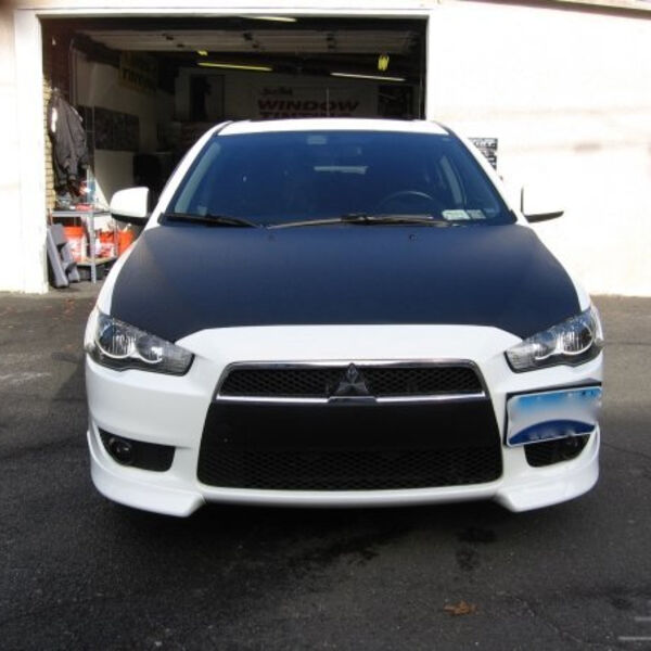 Hood Wrap (Black) - Installed Thumbnail