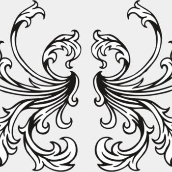 Filigree 1 B W  Thumbnail