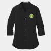 Women's 3/4 Sleeve Carefree Poplin Shirt Thumbnail